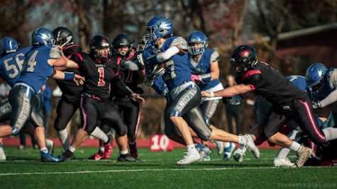 Fairfield Warde student Ethan Feldman captured the Thanksgiving football game between Warde and Ludlowe high schools, a time honored tradition.