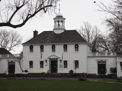 The Old Town Hall is a recognizable symbol of Fairfield governance. The writer interviewed First Selectwoman Brenda Kupchick at this location.